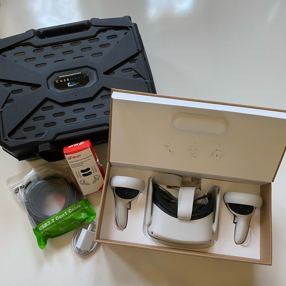 Oculus Quest 2 VR Headset (plus accessories)